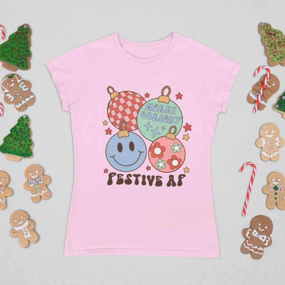 Festive AF Christmas Ornaments Shirt